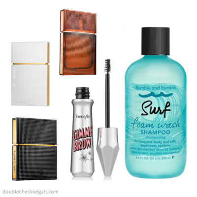 Vegan Beauty Products Update – Bumble & Bumble, Benefit Cosmetics, Elizabeth & James