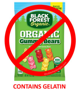 Black Forest Organic Gummy Bears Contain Parts of Slaughtered Pigs