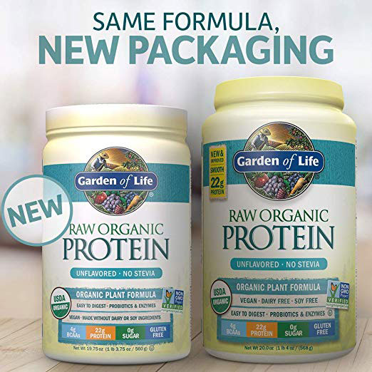 Garden of Life Raw Organic vegan protein powder