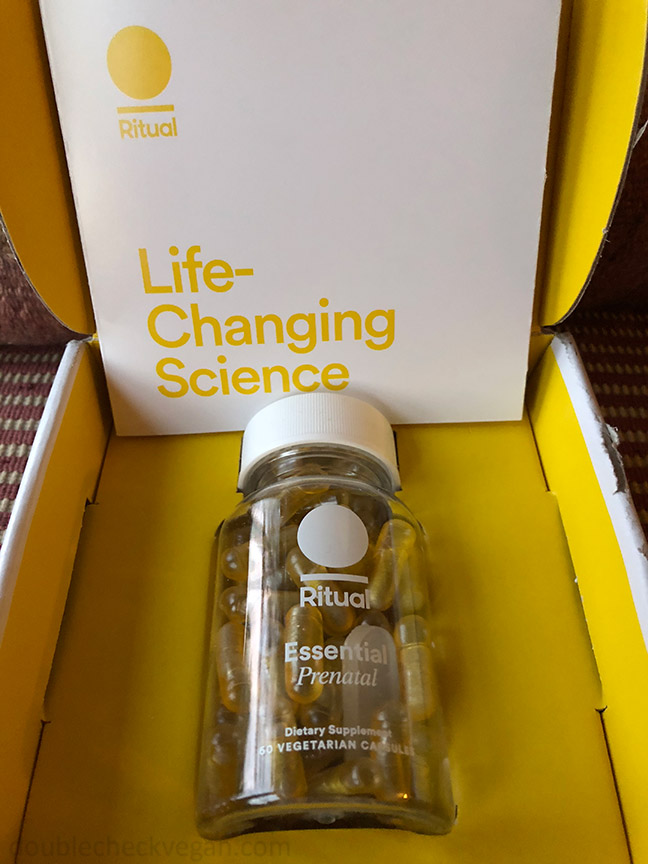 Ritual Essential Prenatal vegan prenatal supplements